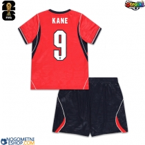 Otroški Nogometni dresi Anglija Harry Kane #9 Gostujoči SP 2026 Kratek Rokav (+ Kratke hlače)